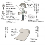 お気に入りのヨガマットを紹介するぜ！